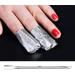 200 Pcs Foil Nail Wraps Remover + Cuticle Pusher | Nail Art Soak Off Gel & Acrylic Polish Removal Kit - Buy Online on GoSupps.com