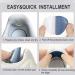 Strong Self-Adhesive Shoe Heel Repair Patches - 3 Pairs Grey | Toe Box Hole Prevention Inserts for Sneakers, Leather, Casual, and Sports Shoes - Buy Online on GoSupps.com