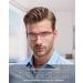 TERAISE 1.75X Reading Glasses for Men & Women | Lightweight Anti-Blue Light Computer Glasses | Fashionable & Comfortable with Spring Hinge - Ideal Reading Aid - Buy Online on GoSupps.com