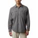 Columbia Men's Bahama Ii L/S Shirt City Grey Large