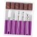 POPETPOP 2 Sets Nail Drill Bits Nail Tools Manicure Tools Natural Nails Pedicure Tools Nail Drill Tool Nail File Bits Faux Nails Artificial Nails Nail Drill Heads 5 Piece Set Alloy Purple 6.5x5.5cmx2pcs Purplex2pcs - Buy Online on GoSupps.com
