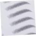 Beavorty 4 pcs 3d eyebrow stickers Imitation Eyebrow Sticker makeup eyebrow tattoo hair like eyebrows False - Buy Online on GoSupps.com