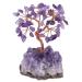Natural Crystals and Stones Natural Gem Stones Raw Amethyst Cluster Hand Made Lucky Crystal Tree for Decoration for Decoration kaixun (Color : Light Grey Size : 1PC) 1PC Light Grey