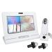 11 Inches Skin Hair Health Analyzer 50X Three Spectra and 200X Magnification Skin Detector Moisture Tester with HD LCD Screen Digital Four-Picture Comparison & 16G Storage for Home Spa Salon Use
