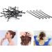 Bump It Up Volume Hair Base Set - 5-Piece Sponge Styling Insert & Braid Tool Combo for Women (Black) - Buy Online on GoSupps.com