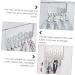 Yardenfun 1pc Door Hook Punch Row Hook Clothes Rack Decorative Coat Hook Towel Hooks Hat Stainless Steel - Buy Online on GoSupps.com