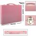 KINSPORY 86PC Art Set for Kids - Wooden Case Drawing Kit with Sketch Book, Markers, Crayons, and Pencils - Ideal for Budding Artists, Teens, Boys, Girls - Pink - Buy Online on GoSupps.com