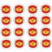 30 Manchester Edible Cupcake Toppers - Icing or Wafer paper Cake Decorations - Buy Online on GoSupps.com