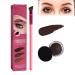 Home Eyebrow Care Kit 4d Laminated 4D Laminated Brow Home-Grooming Kit 4D Laminated Brow Starter Kit Multi-Function Eyebrow Brush Waterproof & Long Lasting (#01 Taupe)