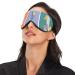 Light Blocking Sleep Mask - Goose Tulip Floral Eye Mask for Travel & Naps | Adjustable Soft Eye Cover for Men & Women - Buy Online on GoSupps.com