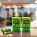 VR ANGLE Toxic Waste 4 x Green Sour Candy Drums Ultra Sour Tiktok Trend Retro Sweets Candy Perfect For Halloween Trick or Treat Birthday - Each Drum 42g - Sold By VR Angel - Buy Online on GoSupps.com