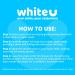 WhiteU Teeth Whitening Strips - 14 Peroxide-Free Enamel-Safe Strips for Sensitive Teeth - Advanced Professional Whitening & Tartar Control - Mint Flavor - Buy Online on GoSupps.com