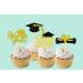 8th Grade Grad Cupcake Toppers Gold Glitter 8th Grade Graduation Party Decorations 2023 Boy Girl Kids Eighth Grade Graduation Party Decorations Supplies - Buy Online on GoSupps.com