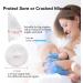 Breast Shells Nursing Cups Milk Saver With piston Protect Sore Nipples for Breastfeeding Collect Breastmilk Leaks for Nursing Moms Soft and Flexible Silicone Material Reusable 2 Pack - Buy Online on GoSupps.com