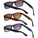Bifocal Sunglasses for Women Reader Glasses 3 Pack - Spring Hinge, 3 Colors - 1.5x Magnification - Buy Online on GoSupps.com