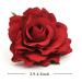 BABEYOND Red Rose Flower Hair Clips - Flamenco Dancer Accessory (6PCS) - Buy Online on GoSupps.com