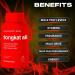 Liposomal Longjack Tongkat Ali Extract Capsules - 200x Strength | Boost Drive Performance & Muscle Mass | 200 000 mg - Buy Online on GoSupps.com