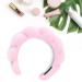 Spa Headbands for Women - Sponge & Terry Towel Cloth Fabric Headband for Washing Face  Makeup Headband for Makeup Removal  Skincare Headbands for Skincare  and Versed Spa Bubble Headband (Pink) A-Pink