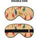 SSIMOO Deer Show Soft Sleep Eye Mask - Breathable Black Eye Patch for Travel & Relaxation | Perfect Gift for Women - Buy Online on GoSupps.com