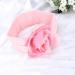 minkissy Pink Rose Hair Band Elastic Headbands Baby Headwraps Lovely Headdress Hair Accessories for Baby Kids Toddler - Buy Online on GoSupps.com