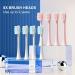 2 Pack Rechargeable Electric Toothbrush Set | Sonic Whitening Brush for Adults and Kids | 8 Brush Heads, 6 Modes, Smart Timer | Waterproof Dental Care Kit - Buy Online on GoSupps.com