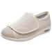 ACE SHOCK Men s Wide Width Diabetic Shoes Elderly Walking Shoes with Adjustable Closure Air Cushion Sneakers for Plantar Fasciitis Bunions Swollen Feet Beige 6 Wide