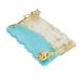 Nail Art Palette Nail Paint Palette Display Board for Nail Art School (Blue)