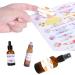 10ml Roll-On Bottles - Refillable Spray & Drip Bottles with Essential Oils Labels Funnel & Opener - 13 Pack for Skin Care - Buy Online on GoSupps.com