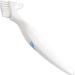 Denture Brush Set - Blue & White, Easy Grip Handle, Double Bristle Head (Pack of 2) - Buy Online on GoSupps.com