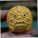 Garneck Feng Shui Kylin Statue Key Ring - Wooden Chinese Coin Decoration & Handicraft - Buy Online on GoSupps.com