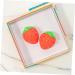 4pcs Strawberry Bath Ball - Natural Foaming Bath Salt with Essential Oils | Cute & Relaxing Bathing Experience - Buy Online on GoSupps.com