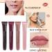 KUIRUNRX Transparent Lip Gloss Creamy Texture Lipstick For Long-Lasting Glamour Smooth and Shiny Texture Moisturized Lips(4 PCS) - Buy Online on GoSupps.com