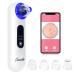 Blackhead Remover Pore Vacuum with Camera Megapixels Visible Pore Extractor Pore Cleaner HD Rechargeable Facial Blackhead Remover Vacuum with 4 Tips Black Head Remover Suctioner Tool for Women/Men