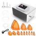 Body Shaping Massager - Vacuum Cupping Machine, Cupping Therapy Sets, UNOISETION Multifunctional Vacuum Cupping Scraping Therapy Massager with 24 Vacuum Cups [Touch Screen Upgraded Version] Orange
