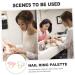 Palettes de M lange Annulaires pour Nail Art 2 Pi ces Format Mini Effet Marbre Blanc et Rose pour Passionn es Manucure et Cr ation Nail Art Domicile et v nements - Buy Online on GoSupps.com