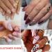 Metallic Line Holographic Nail Sticker Set - 7 Sheets Gold Glitter Zebra 3D Strips Decals Kit for Women - Buy Online on GoSupps.com