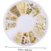 FRCOLOR Calcomanias Para U as 18 Boxes Nail Art Accessories Nail Accessories Charms Daisy Hair Accessories 3d Bling Ornaments Rhinestone Decor Nail Art Decals Disc Plastic Alloy White - Buy Online on GoSupps.com