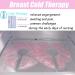 Breast Therapy Gel Pads - Hot Cold Breastfeeding Relief | Boost Milk Let-Down - 2 Pink Count - Buy Online on GoSupps.com