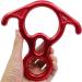 NAXEN 50kN Figure 8 Descender with Bent Ear Belay Device Black - Buy Online on GoSupps.com