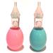 BoogiePully Baby Nasal Aspirator. Cleanable & Reusable. Anti-Back Flow Valve System Never Blows Mucus Back Into Your Baby's Nose with Continuous Squeezing. (Blue)