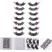 FRCOLOR 7 Pairs False Eyelashes Colored Lashes Eyelashes with Color Lash Clusters with Color Fake Lashes Cluster Lashes Women Lashes with Color False Artificial Fiber Fluffy - Buy Online on GoSupps.com