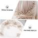Angoily Bride Hair Braiding Hair Comb Pearl Headpiece for Wedding Gold Hair Comb Floral Hair Clips Bridal Hair Pin Rhinestone Hair Clip Bridesmaid Twist Flower Alloy Material - Buy Online on GoSupps.com
