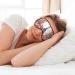 Eiffel Tower Rose Flower Print Eye Mask - Ultra-Soft & Light-Blocking for Optimal Comfort & Restful Sleep - International Shipping Available - Buy Online on GoSupps.com