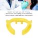 Buy Dental Cheek Retractor | Autoclavable Mouth Opener for Tooth Whitening & Oral Health - Yellow - Buy Online on GoSupps.com