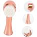 Housoutil Silicone Facial Tool Double-sided Facial Brush Facial Exfoliator Tool Facial Scrubber Brush Floral Scrunchies Facial Cleaning Brush Skin Cleansing Brush Skincare Tool Face Diamond 13x4.5cm Golden - Buy Online on GoSupps.com