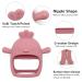 Chick Shape Baby Teething Toys | Food-Grade Silicone Teether for Soothing Pain Relief | Easy-to-Grip Baby Chew Toy (Dark Pink) - Buy Online on GoSupps.com