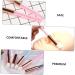 Baluue 2pcs Nose Brush Eyeshadow Brush Makeup Eyeshadow Lady Parts Eye Makeup Accessory Aluminum Tube Pink - Buy Online on GoSupps.com