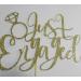 Just Engaged gold Cake Topper for Engagement Party Decorations Engaged Ring Sign We're Engaged Cake Toppers Just Engaged She said YES We're Engaged Bride to Be (Just Engaged gold) Black Gold Just Engaged - Buy Online on GoSupps.com
