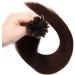 24" Pre Bonded Human Hair Extensions 100 Strands #4 Medium Brown (50g) - Buy Online on GoSupps.com