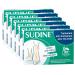 SORIFA - Pack of 6 - Sudine Powder Antiperspirant Treatment - Foot - Regulates perspiration - Absorbs - Prevents mycoses - Without aluminum salts - Made in France - Box of 6 double sachets